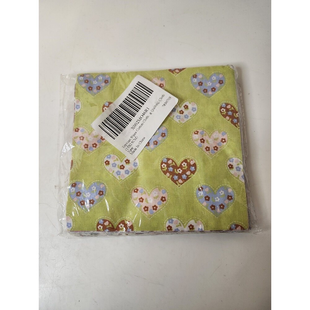 50 Piece 6×6 Square Quilting Cloths